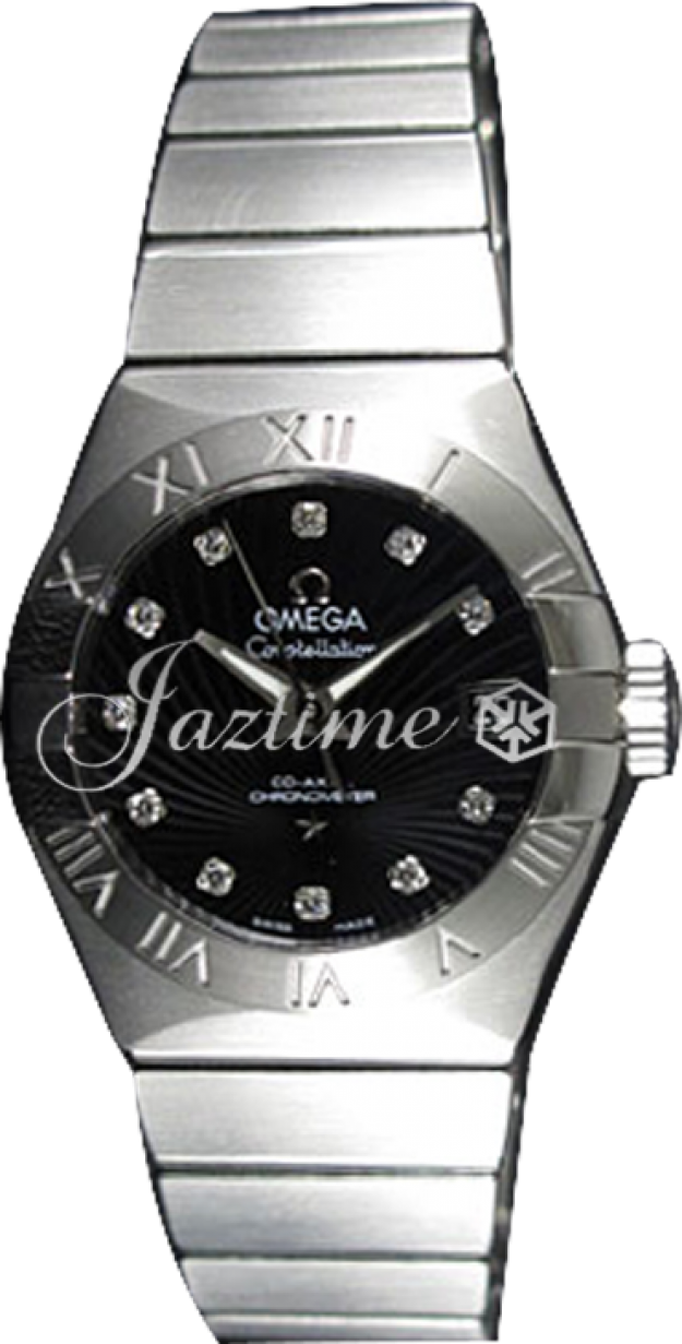 Omega 123.10.27.20.51.001 Constellation Co-Axial 27mm Ladies Automatic Black