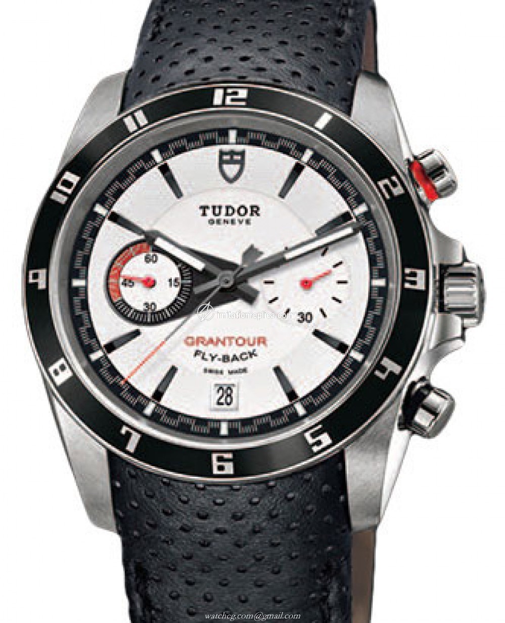 Tudor 20550N-Microperfleather-White Grantour Men's Automatic White