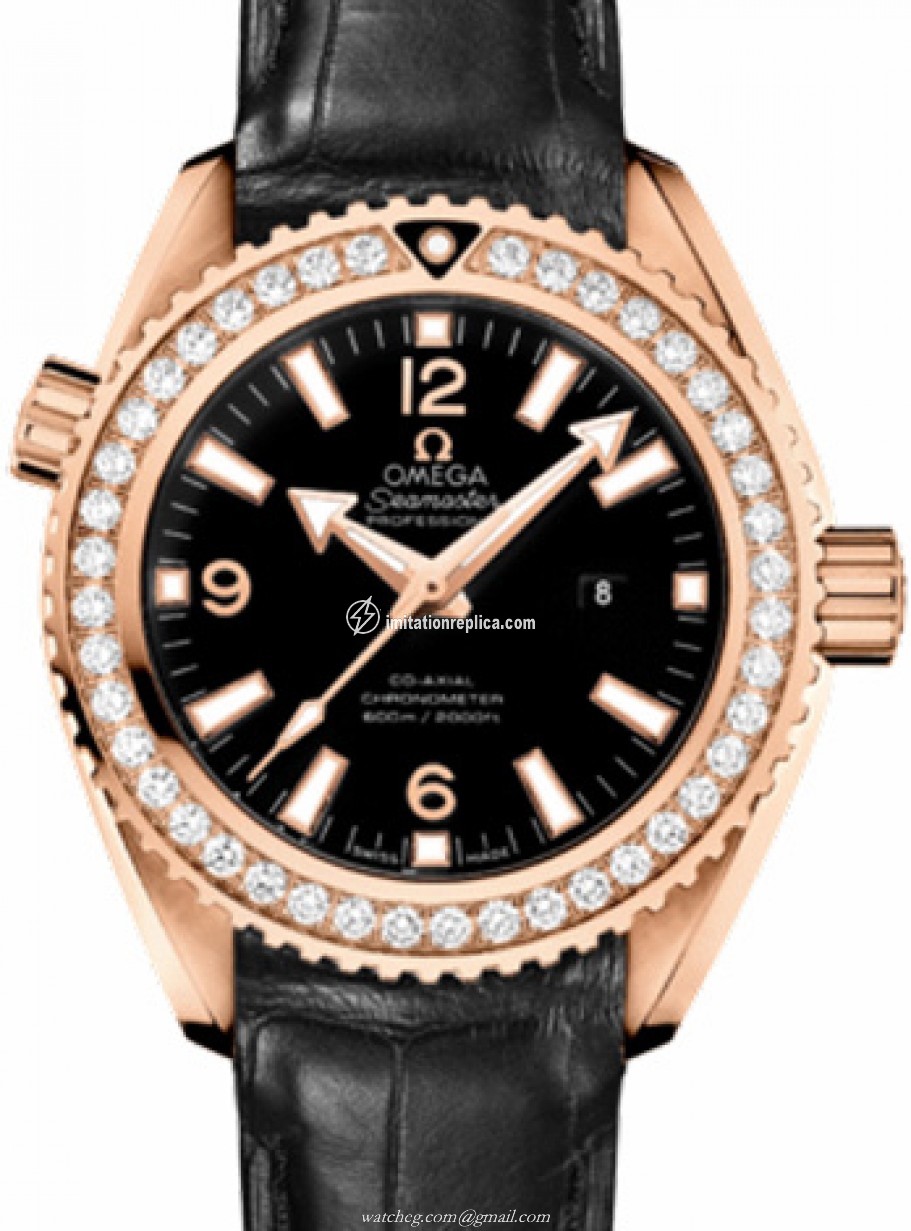 Omega 232.58.38.20.01.001 Planet Ocean 600M Co-Axial Men's Automatic Black