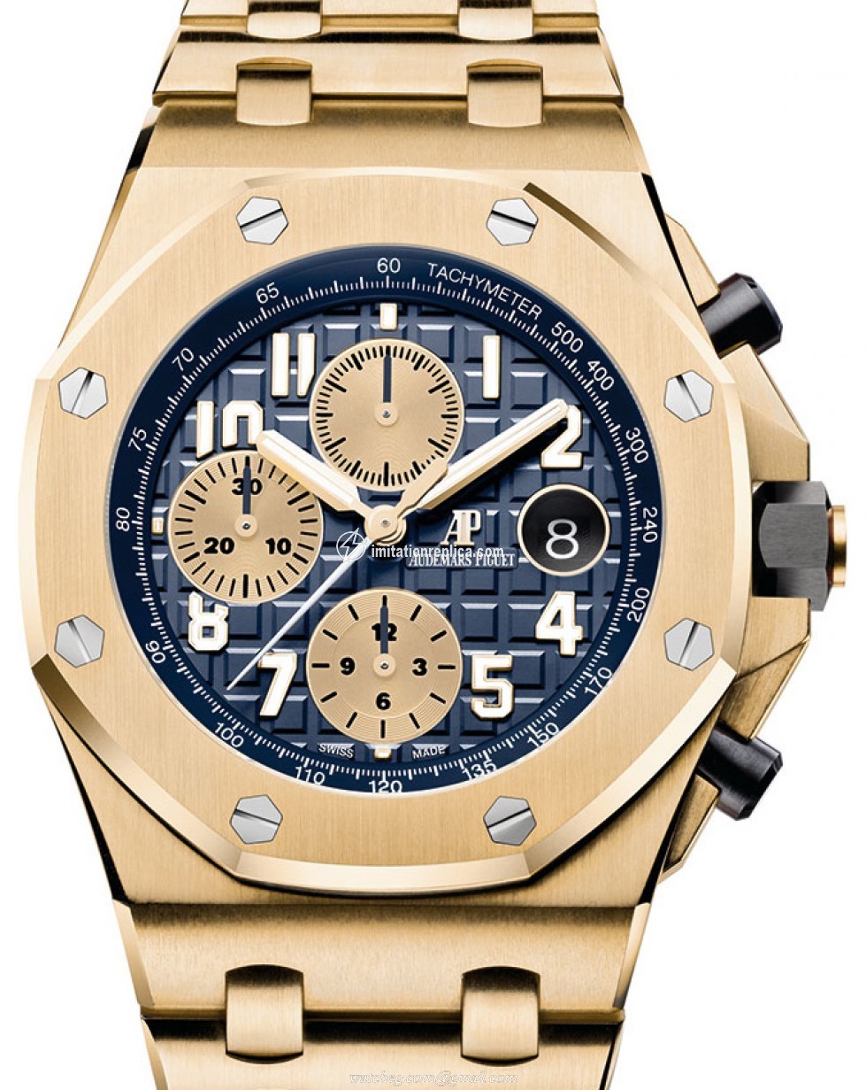 Audemars Piguet 26470BA.OO.1000BA.01 Royal Oak Offshore Chronograph Men's Automatic Blue
