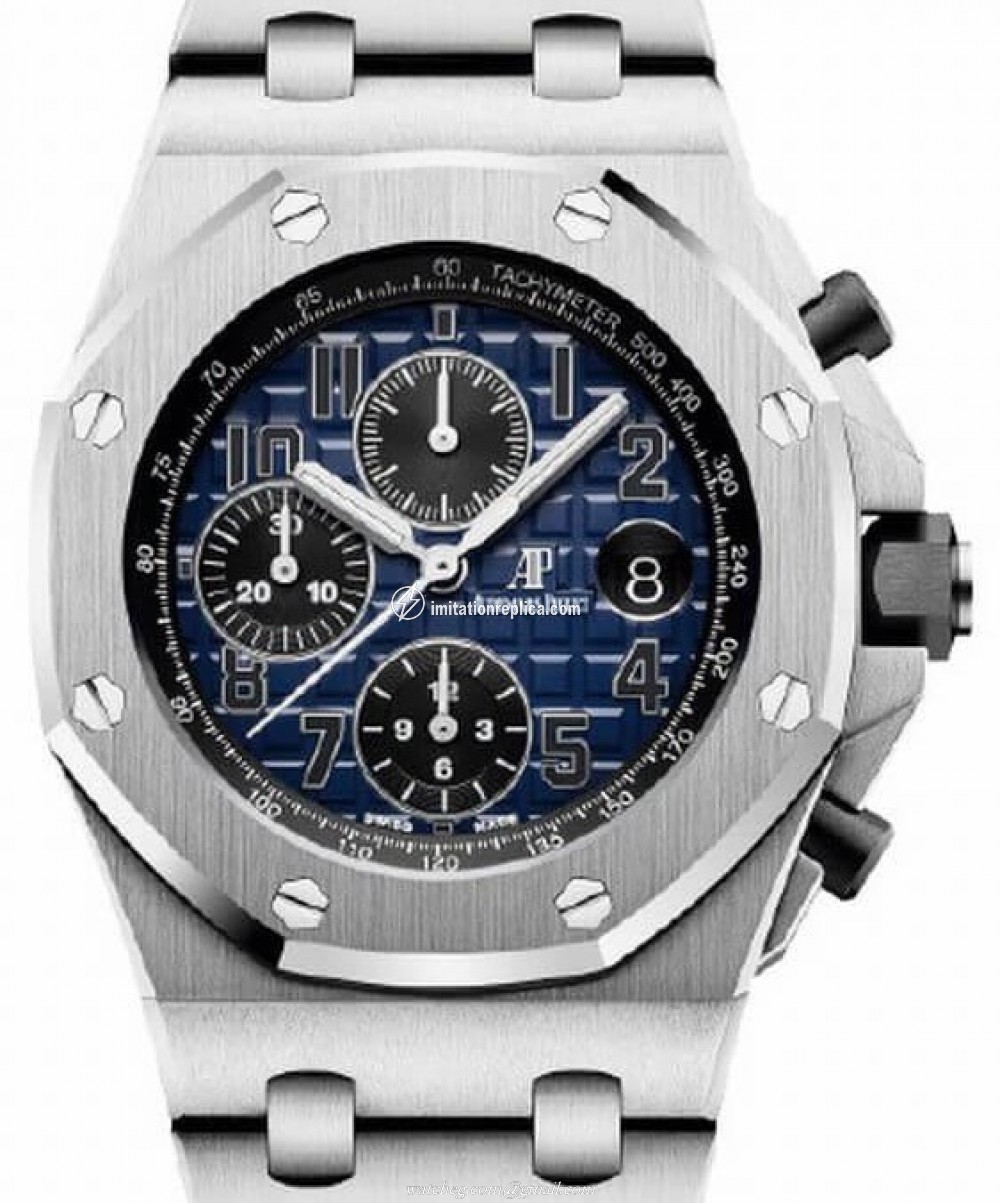 Audemars Piguet 26470PT.OO.1000PT.02 Royal Oak Offshore Selfwinding Chronograph Men's Automatic Blue