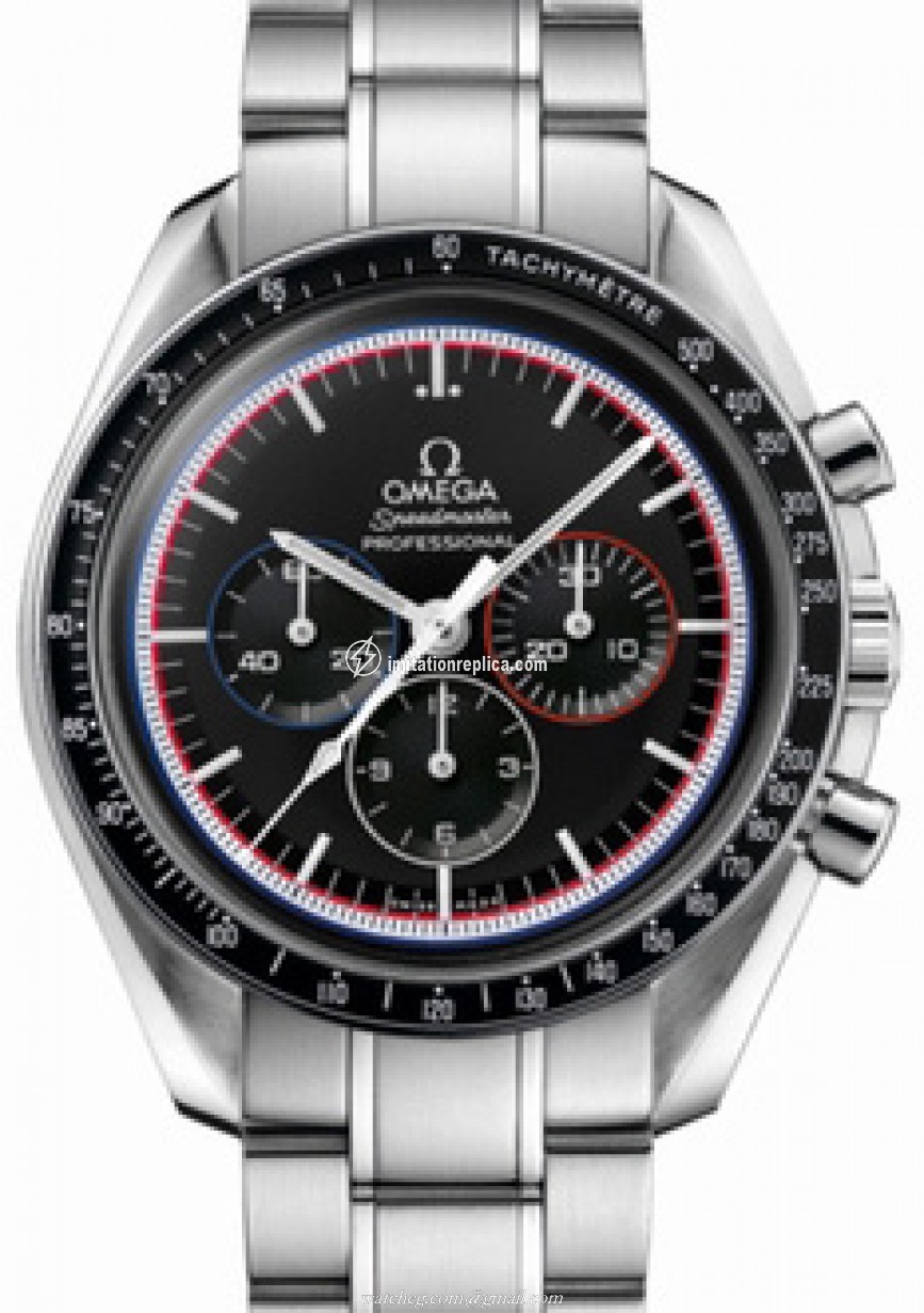 Omega 311.30.42.30.01.003 Speedmaster Moonwatch Professional Men's Automatic Black