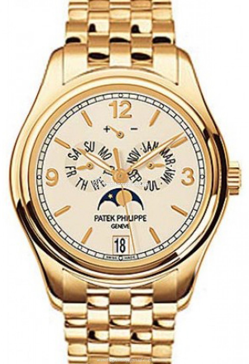 Patek Philippe 5146/1J-001 Complications Men's Automatic Ivory / Cream