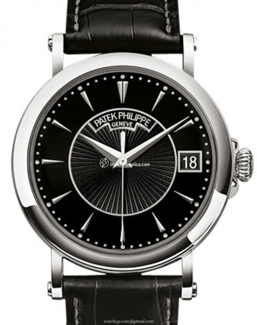 Patek Philippe 5153G-010 Calatrava Men's Automatic Silver Opaline