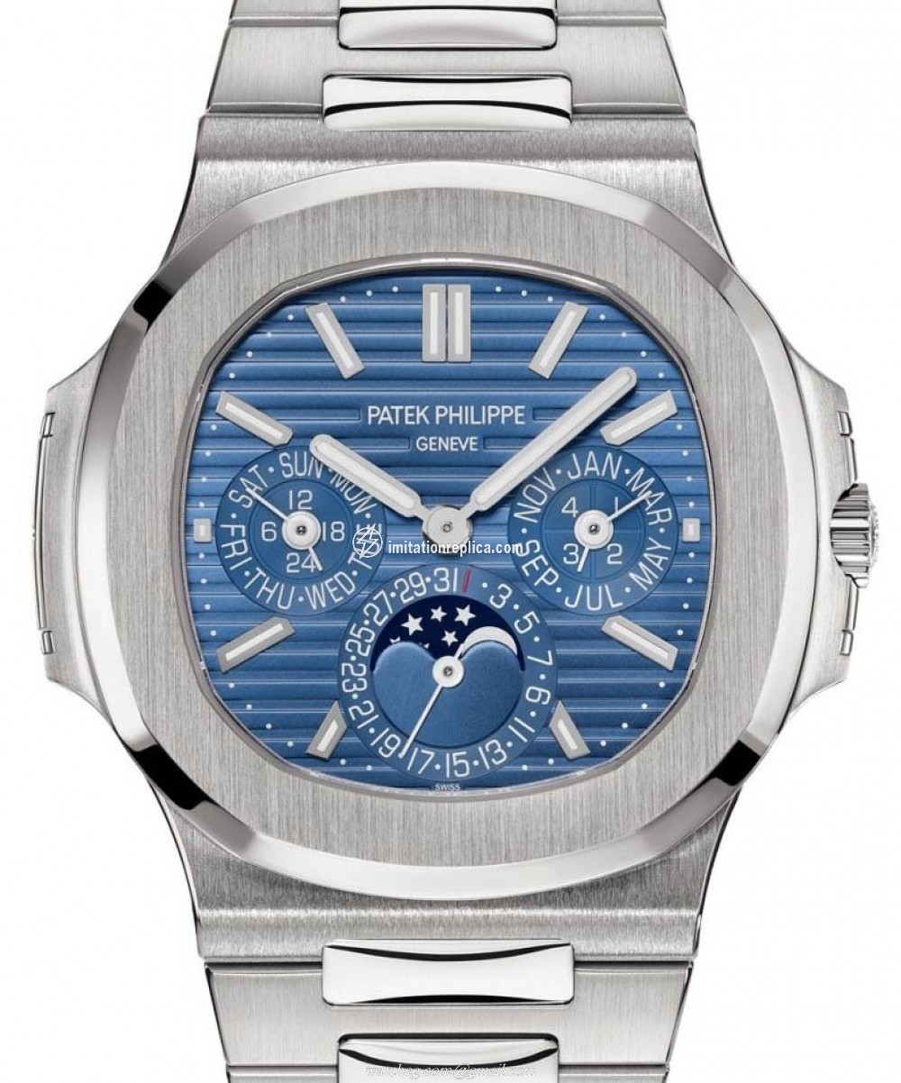 Patek Philippe 5740/1G-001 Nautilus Men's Automatic Blue