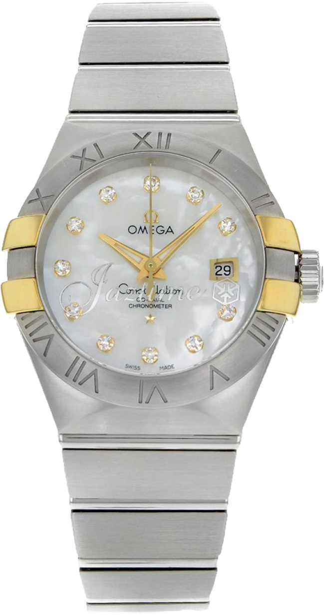 Omega 123.20.31.20.55.004 Constellation Co-Axial 31mm Ladies Automatic White Mother of Pearl