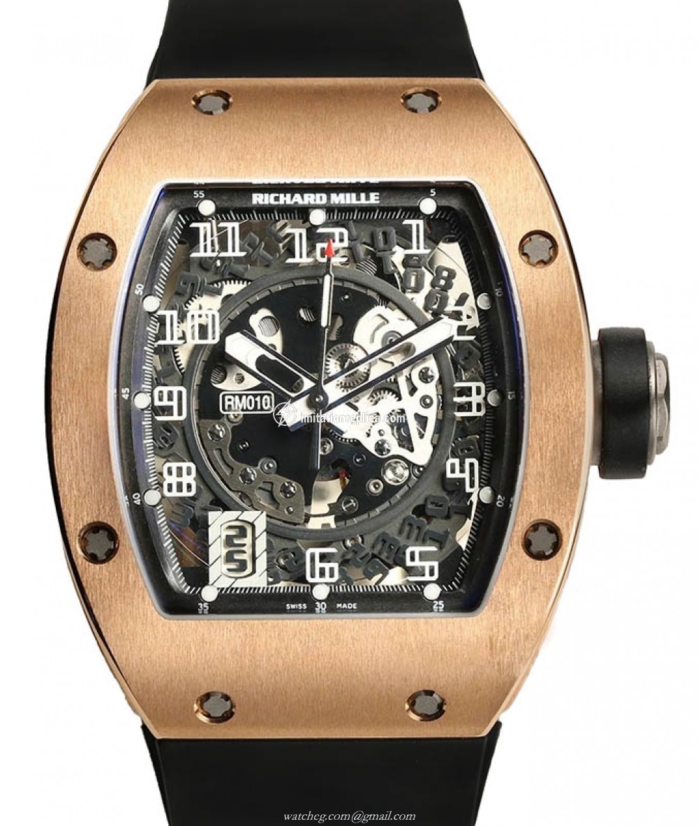 Richard Mille RM0101 RM010 Men's Automatic Skeleton