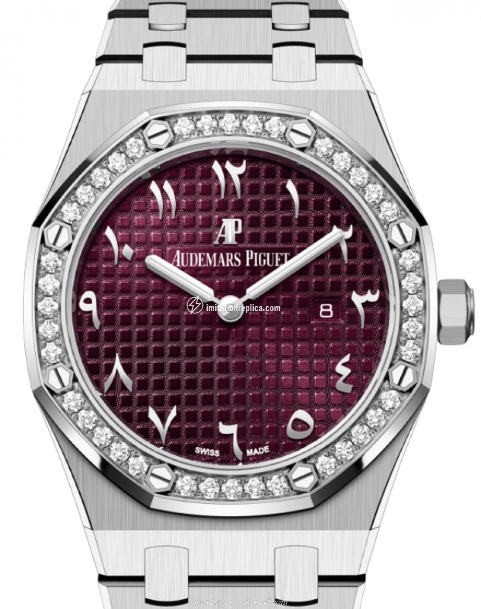 Audemars Piguet 67651BC.ZZ.1261BC.01 Royal Oak Ladies Quartz Purple