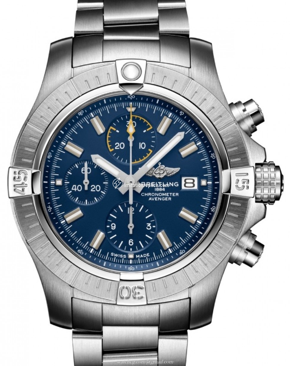 Breitling A13317101C1A1 Avenger Chronograph Men's Automatic Blue