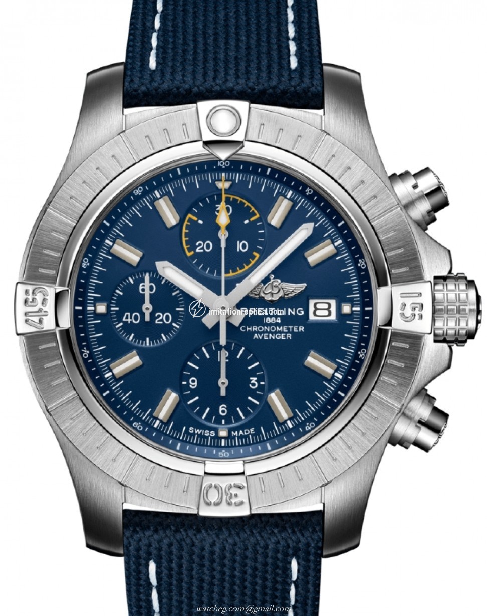 Breitling A13317101C1X1 Avenger Men's Automatic Blue