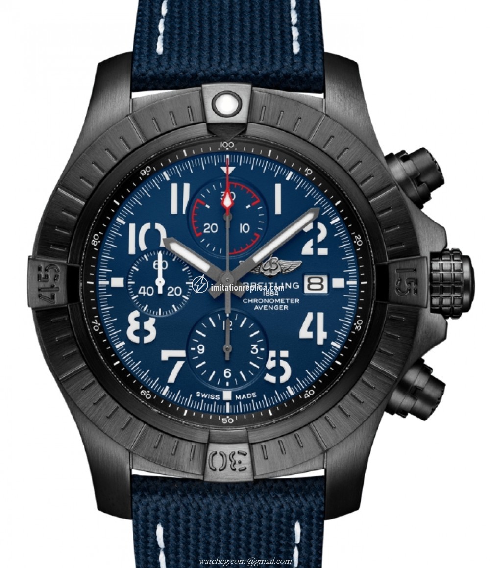Breitling V13375101C1X1 Avenger Men's Automatic Blue