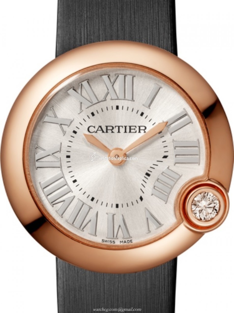 Cartier WGBL0008 Ballon Blanc de Cartier Ladies Quartz Silver