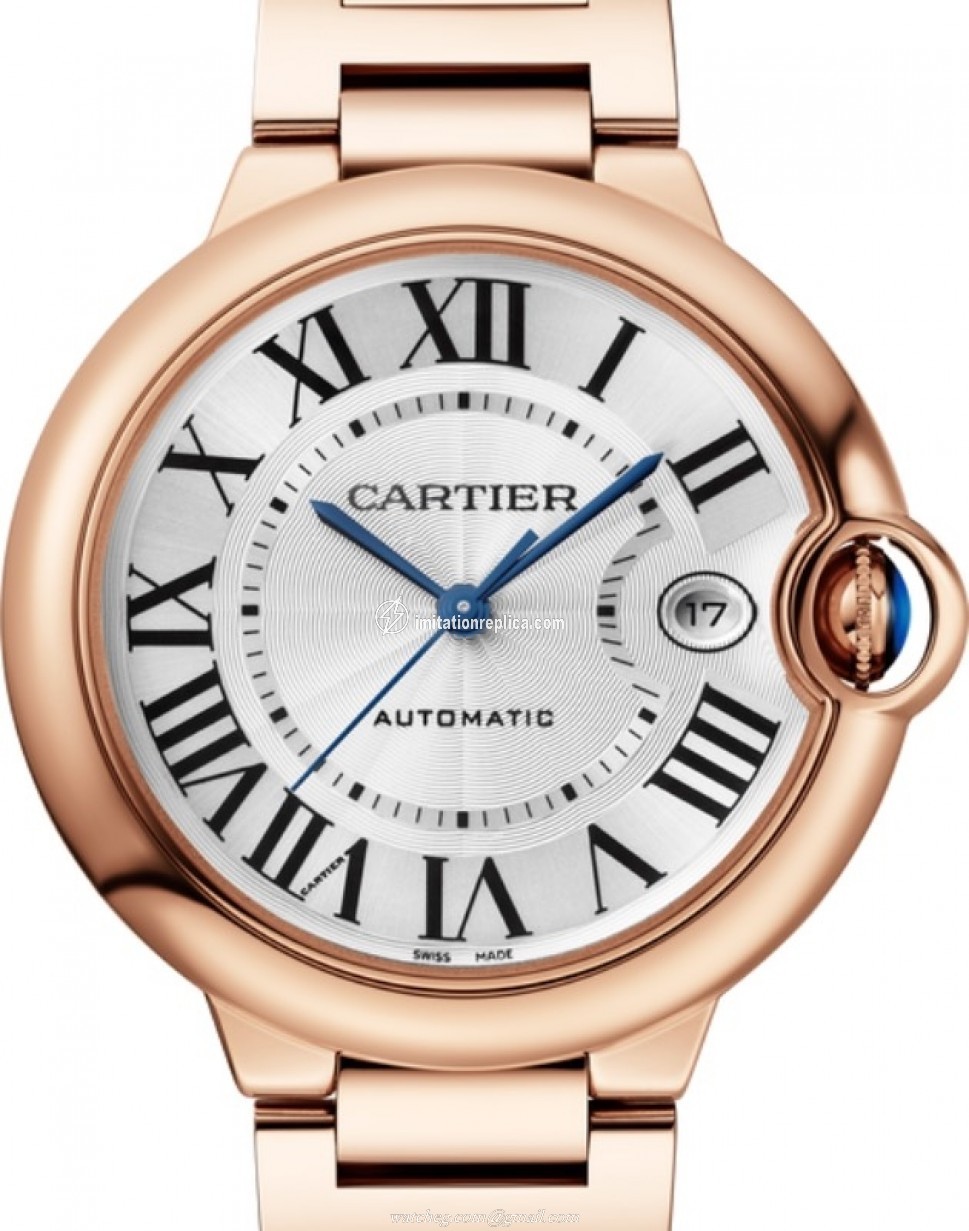 Cartier WGBB0039 Ballon Bleu De Cartier Men's Automatic Silver