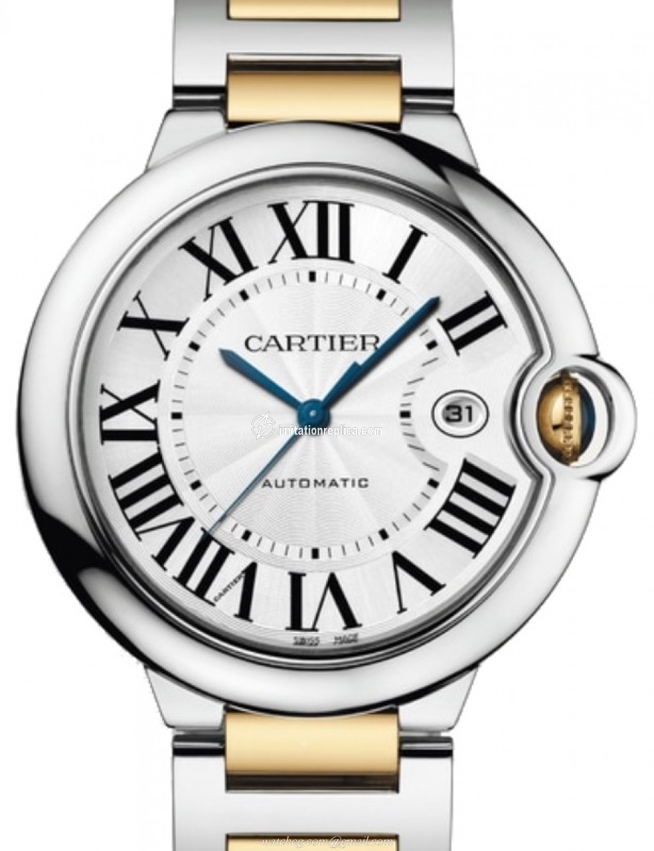 Cartier W2BB0031 Ballon Bleu De Cartier Men's Automatic Silver