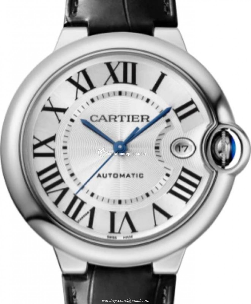 Cartier WSBB0039 Ballon de Cartier Men's Automatic Silver