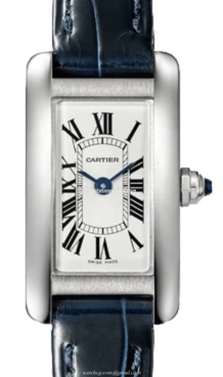 Cartier WSTA0032 Tank Amricaine Ladies Quartz Silver