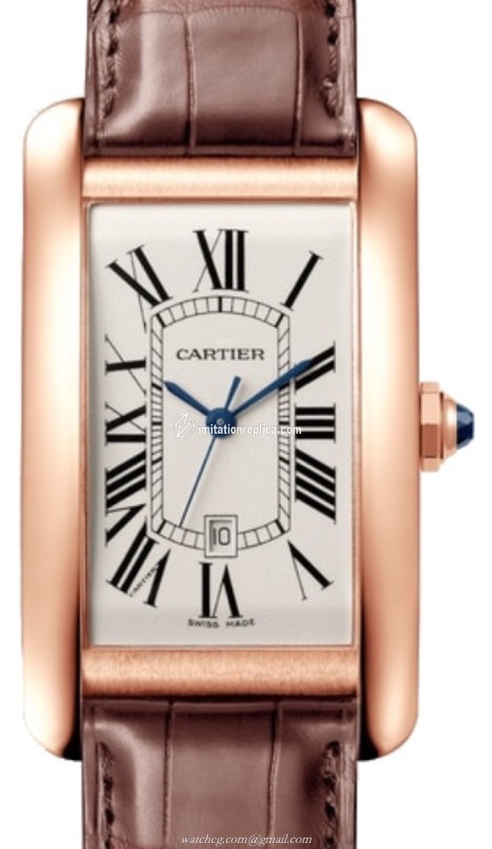 Cartier WGTA0047 Tank Amricaine Men's Automatic Silver
