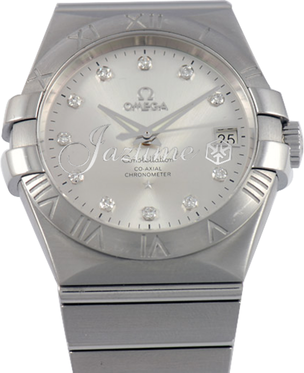 Omega 123.10.35.20.52.001 Constellation Co-Axial 35mm Men's Automatic Silver