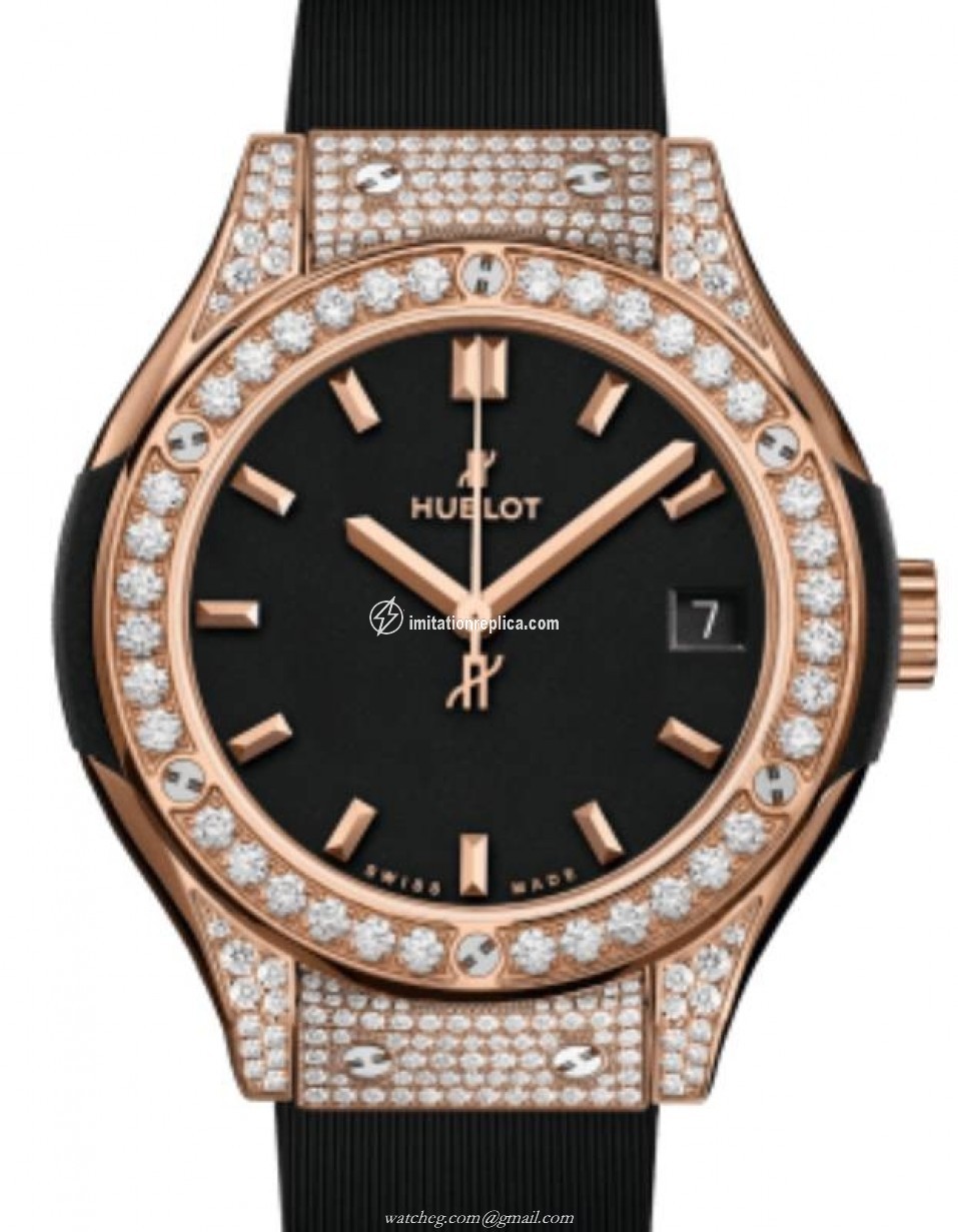 Hublot 581.OX.1181.RX.1704 Classic Fusion Ladies Quartz Black