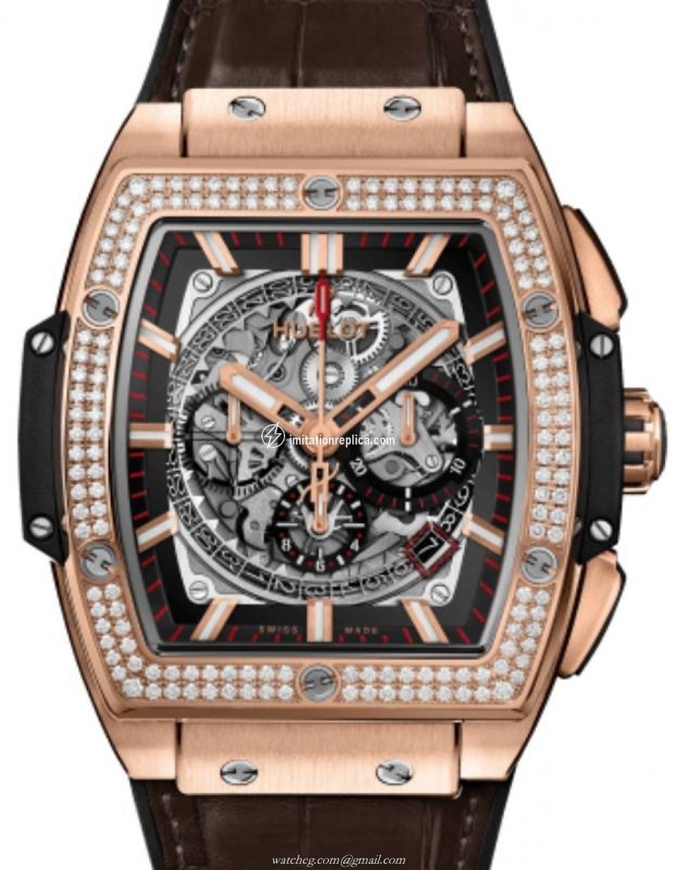 Hublot 601.OX.0183.LR.1104 Shaped Spirit Of Big Bang Men's Automatic Skeleton