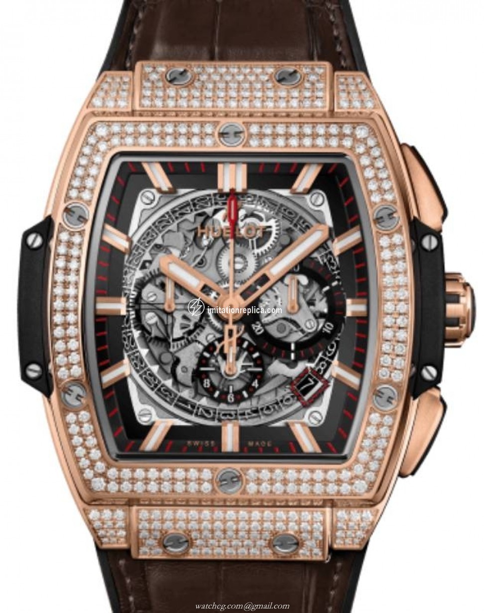 Hublot 601.OX.0183.LR.1704 Shaped Spirit Of Big Bang Men's Automatic Skeleton