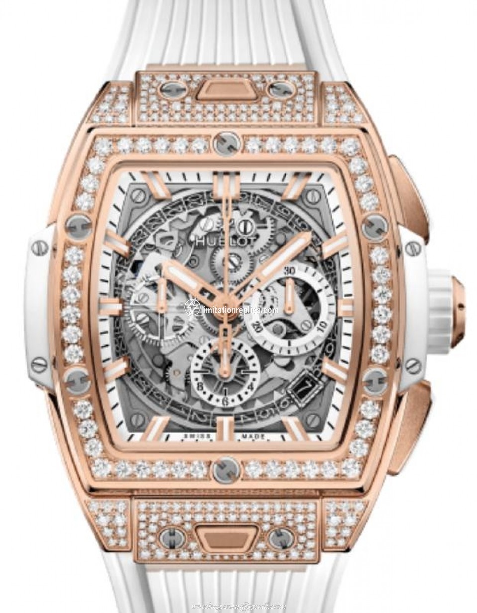 Hublot 642.OE.2010.RW.1604 Shaped Spirit Of Big Bang Men's Automatic White