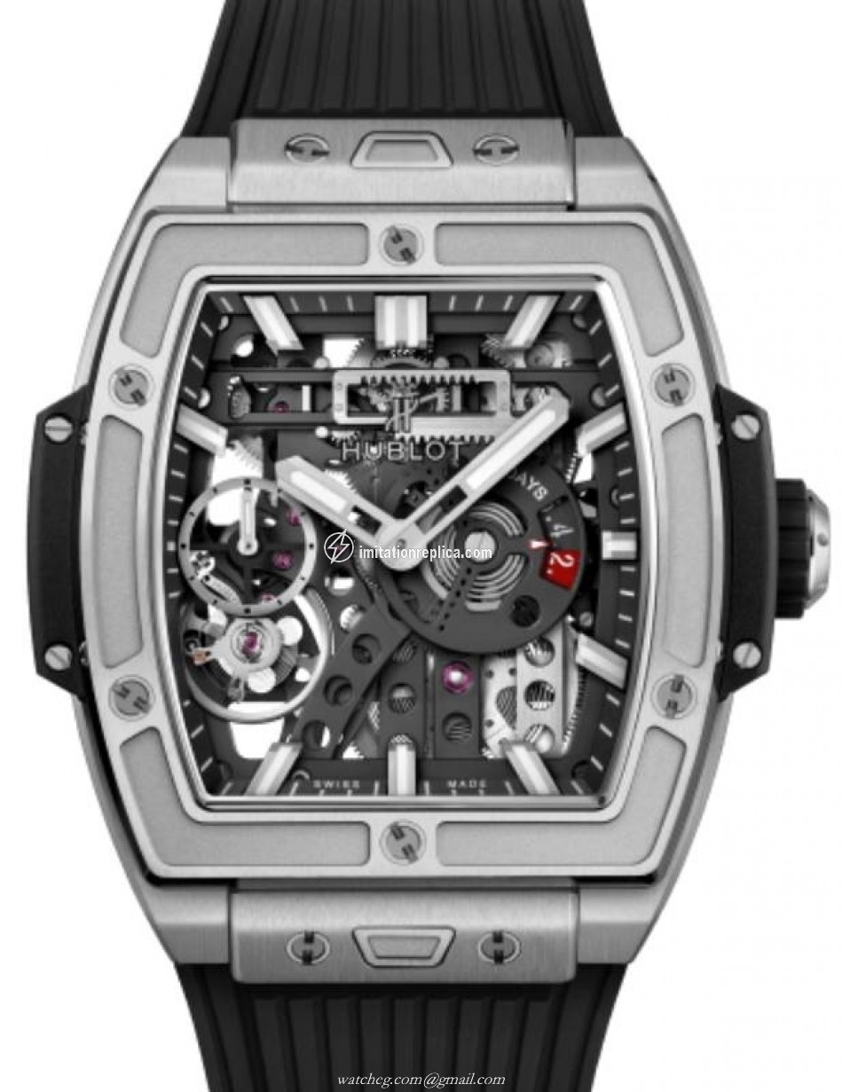 Hublot 614.NX.1170.RX Shaped Spirit Of Big Bang Men's Manual-Wind Skeleton