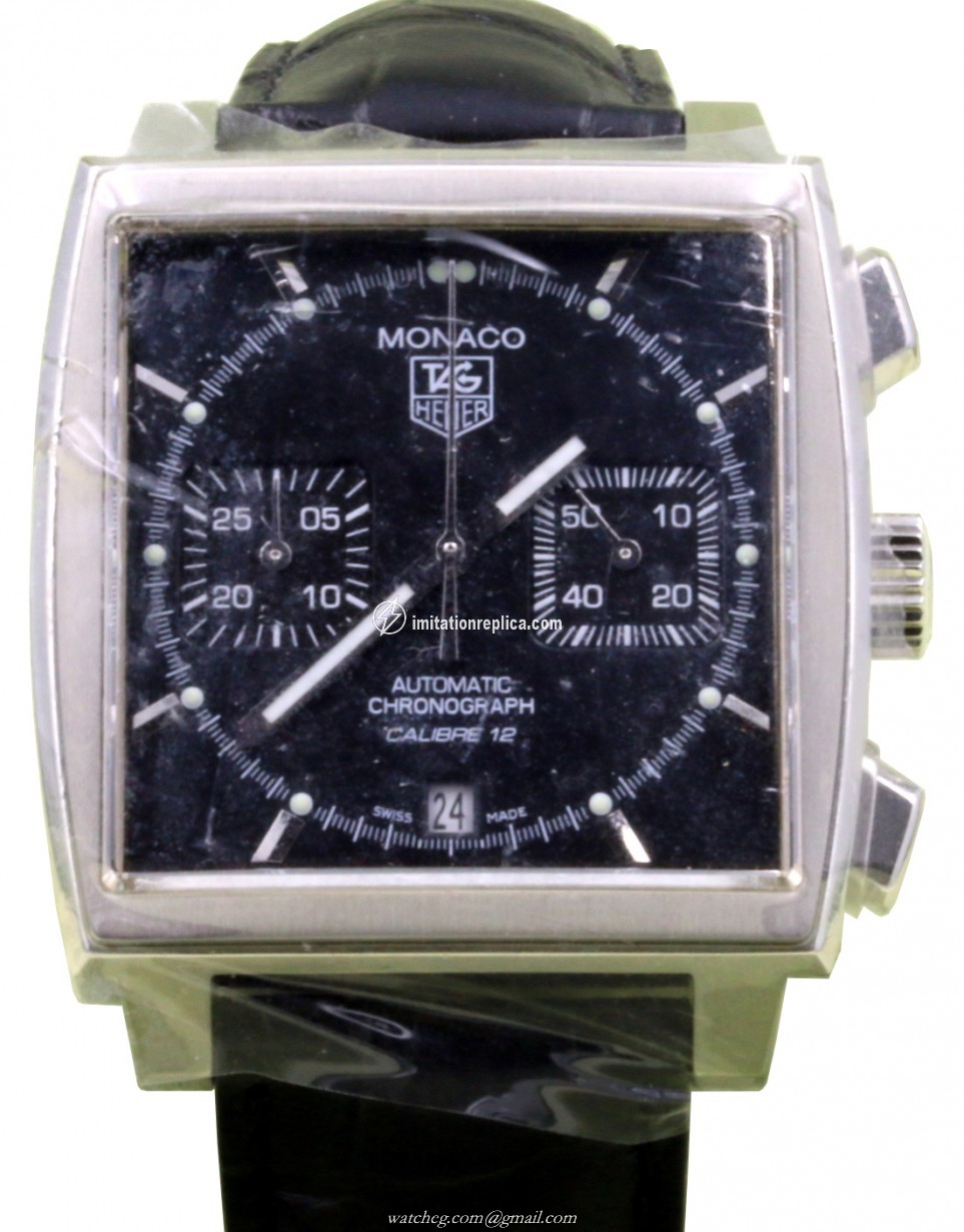 TAG Heuer CAW2110.FC6177 Monaco Calibre 12 Men's Automatic Black