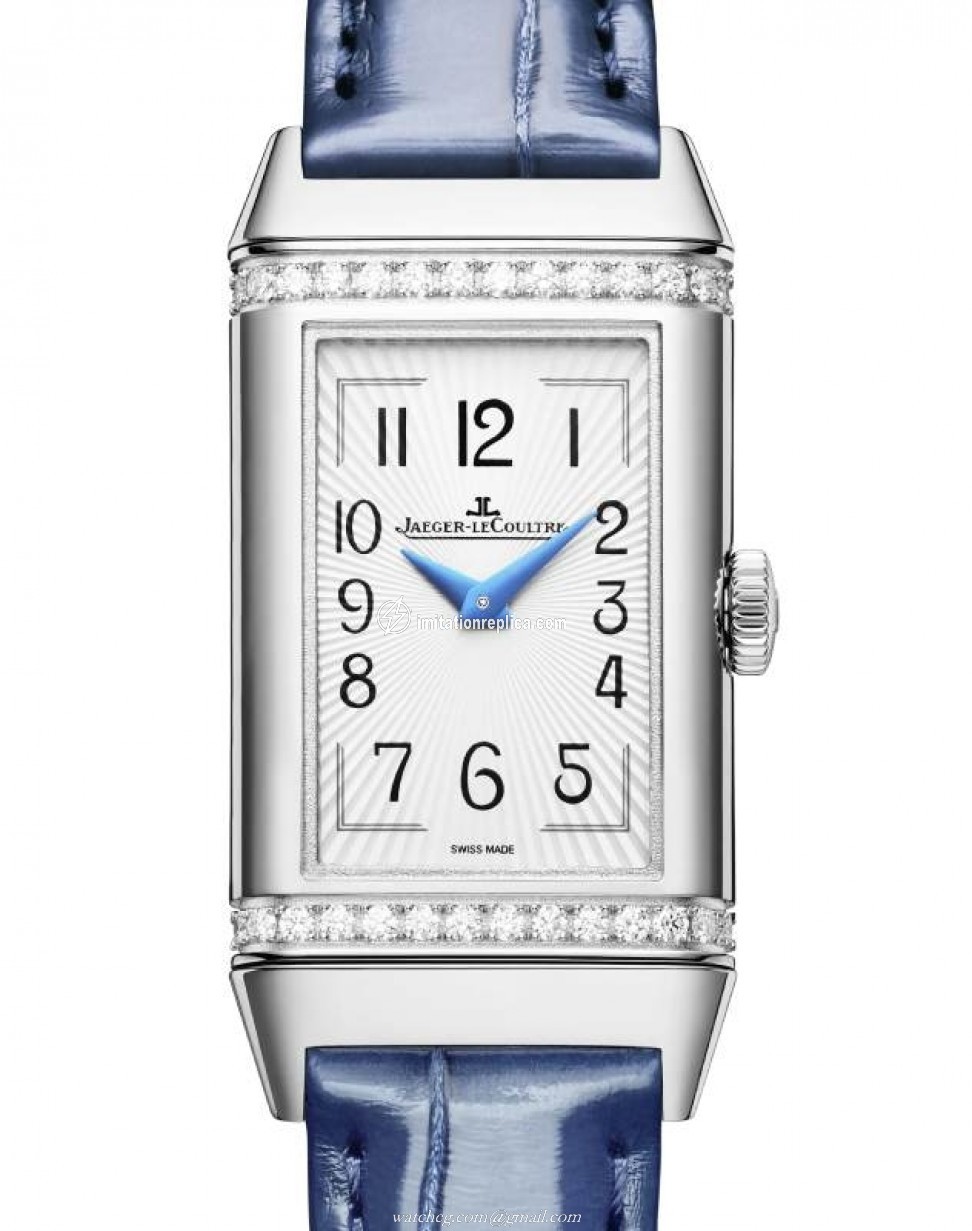 Jaeger LeCoultre Q334848J Reverso Ladies Manual-Wind Silver
