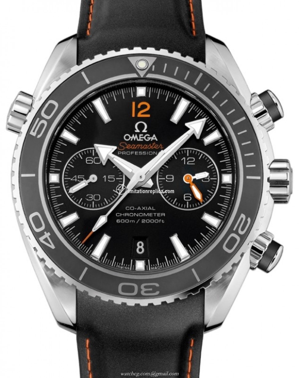 Omega 232.32.46.51.01.005 Planet Ocean 600M Chronograph Men's Automatic Black