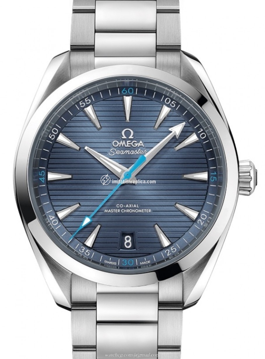 Omega 220.10.41.21.03.002 Seamaster Aqua Terra 150M Men's Automatic Blue