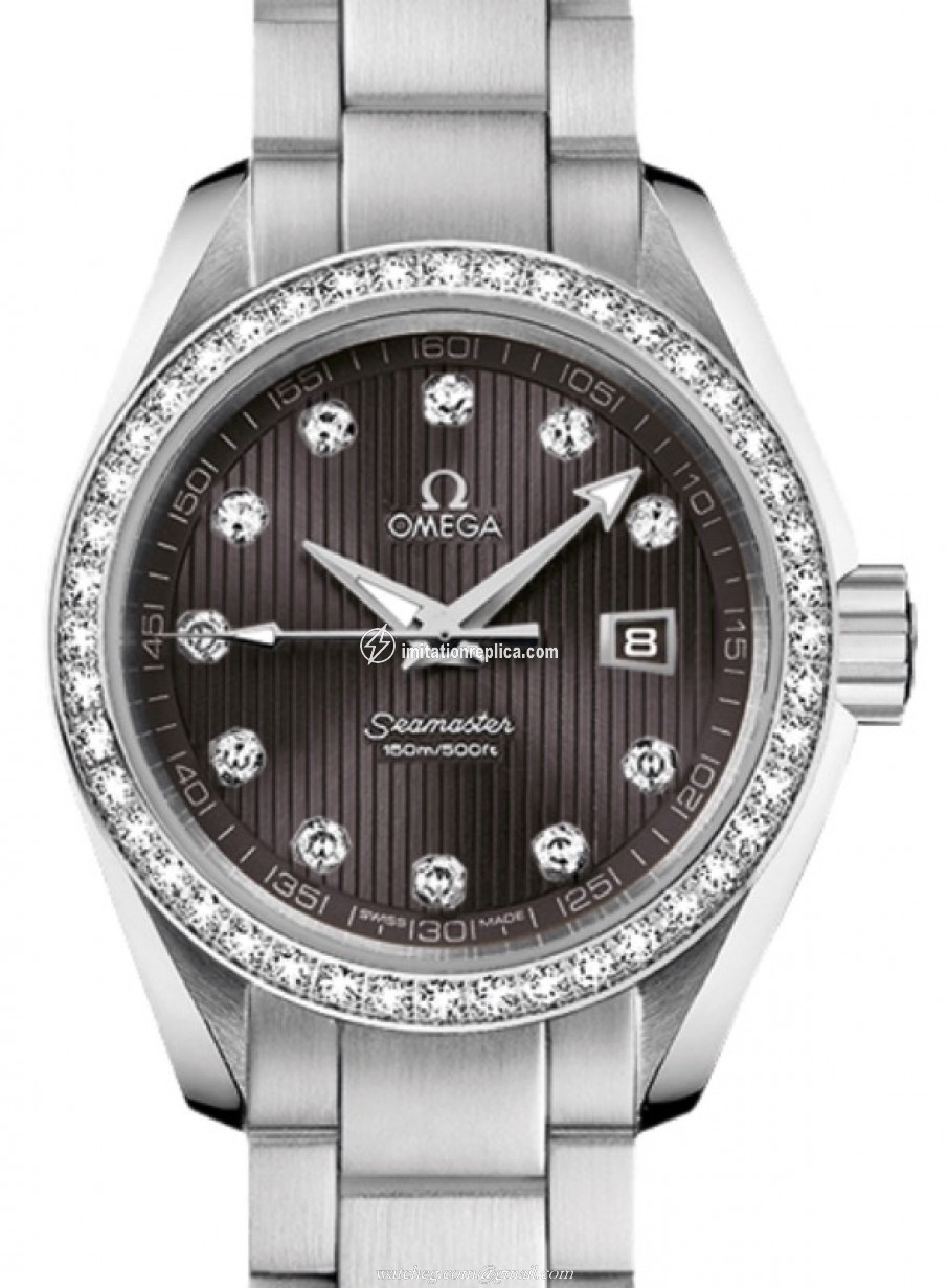 Omega 231.15.30.61.56.001 Seamaster Aqua Terra 150M Quartz Grey
