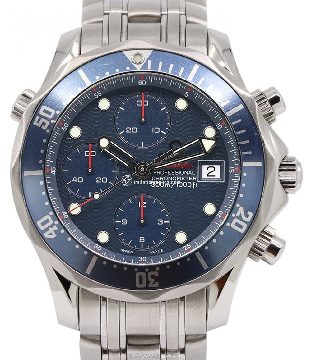 Omega 2225.80.00-2 Seamaster Men's Automatic Blue