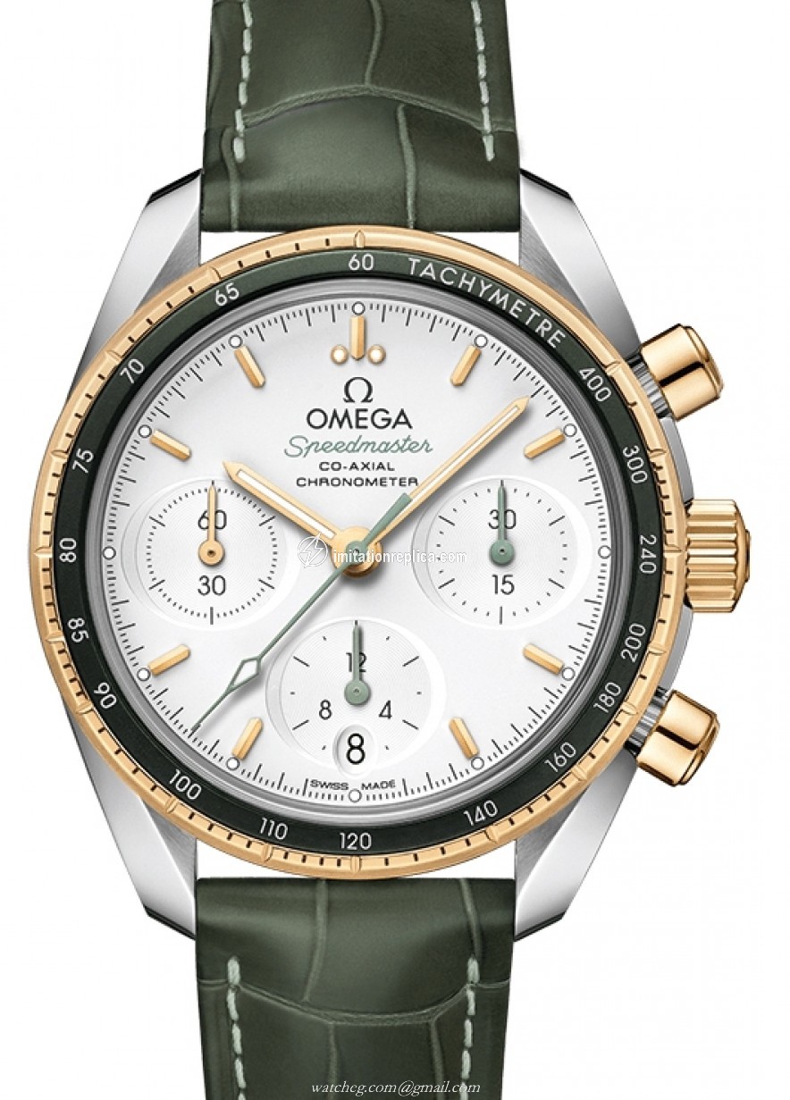 Omega 324.23.38.50.02.001 Speedmaster 38 Men's Automatic Silver