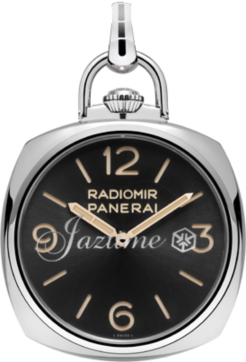 Panerai PAM 529 POCKET WATCH Men's Manual-Wind Black