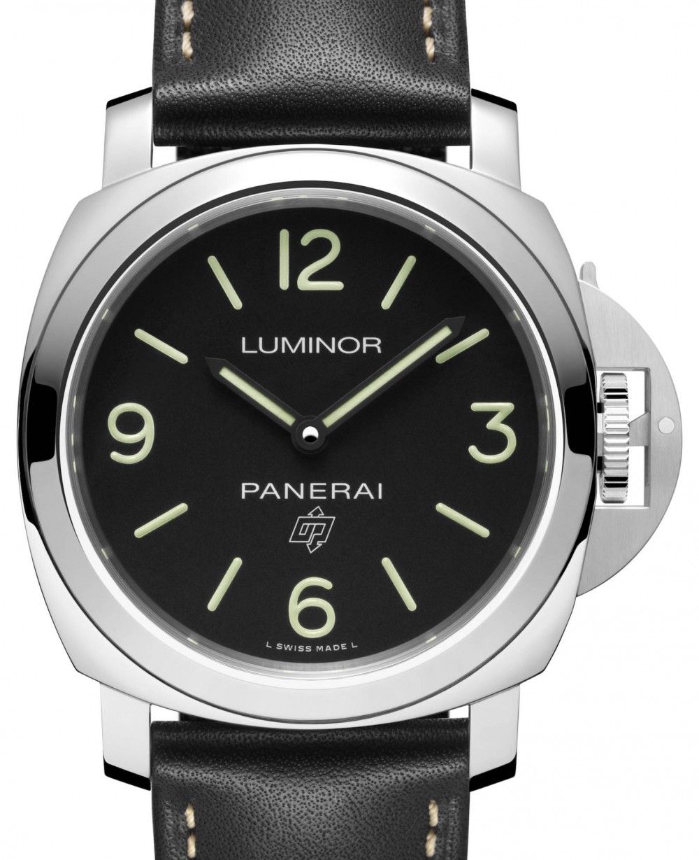 Panerai PAM00773 Luminor Men's Manual-Wind Black