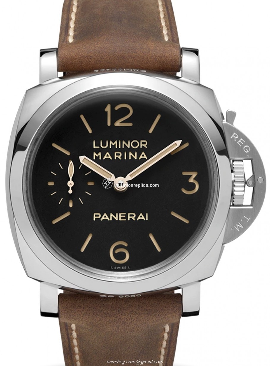 Panerai PAM422 Luminor Men's Manual-Wind Black