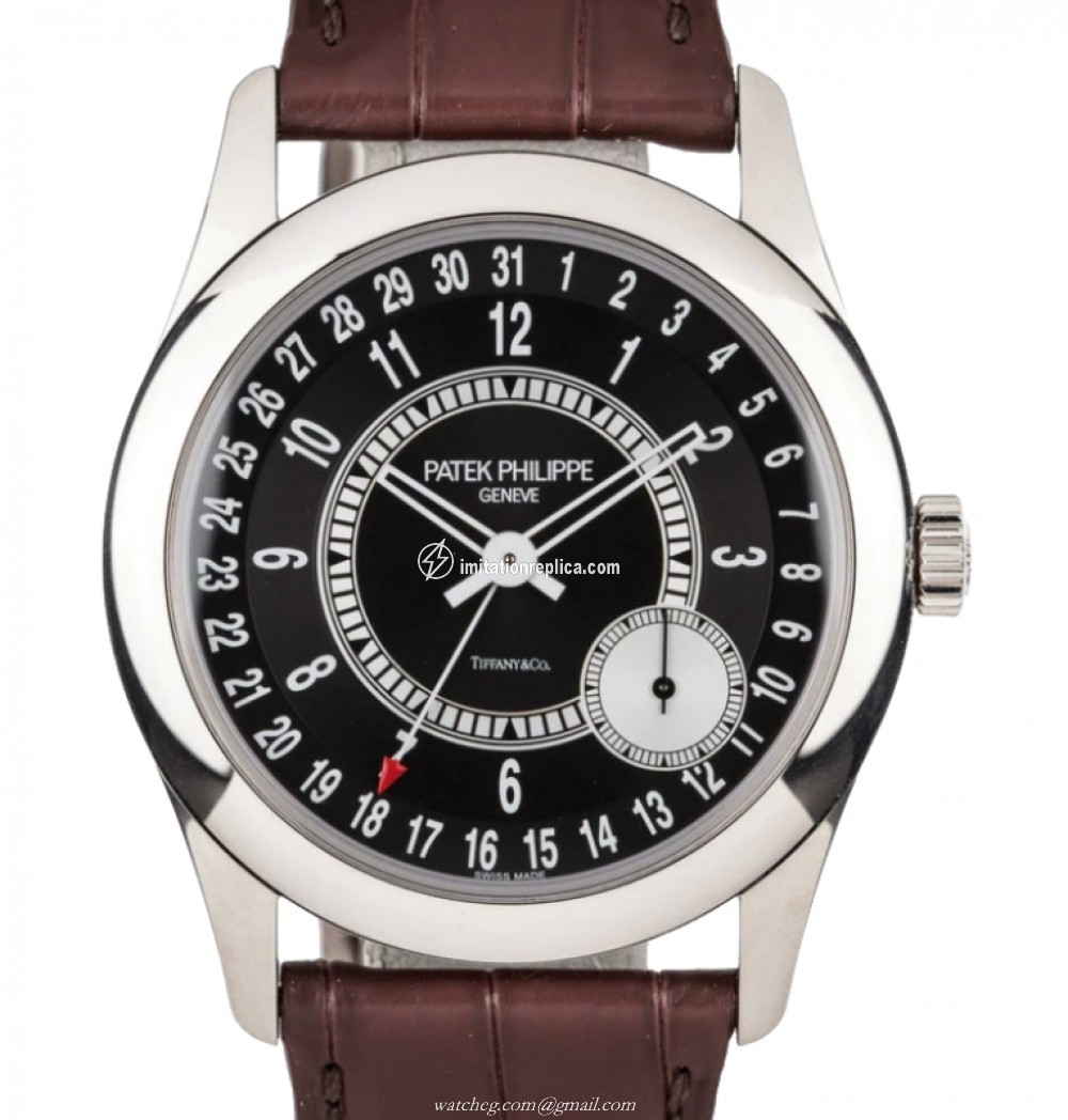 Patek Philippe 6006G-001T Calatrava Men's Automatic Black