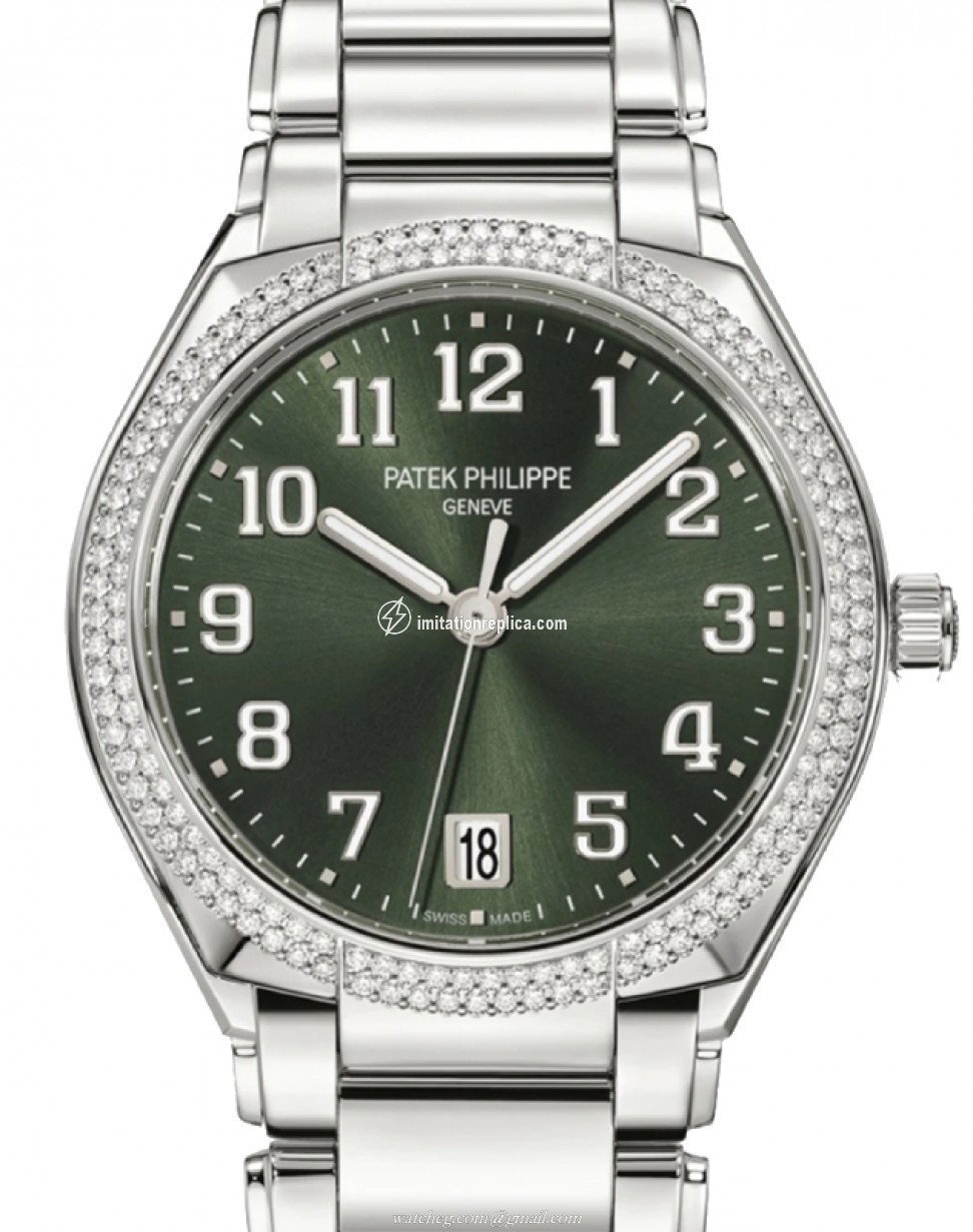 Patek Philippe 7300/1200A-011 Twenty~4 Ladies Automatic Olive Green