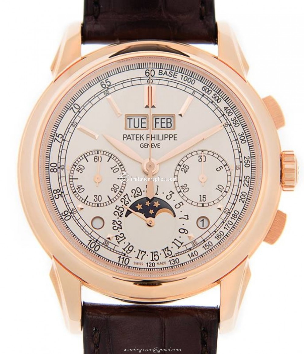 Patek Philippe 5270R-001 Grand Complications Men's Automatic Silver Opaline